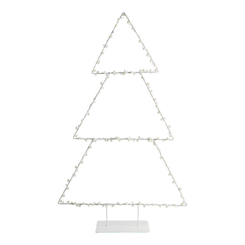 Luminous metal Christmas tree - Large model - H. 80 cm