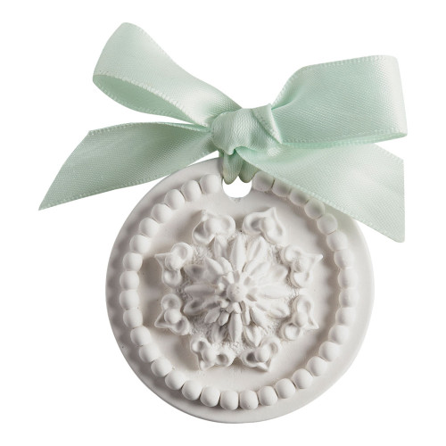 Sacchetto di 3 decorazioni profumate Fête Nacrée - Sapin Givré