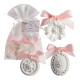 Pearly Celebration pouch with 3 scented decorations - Thé de Fête