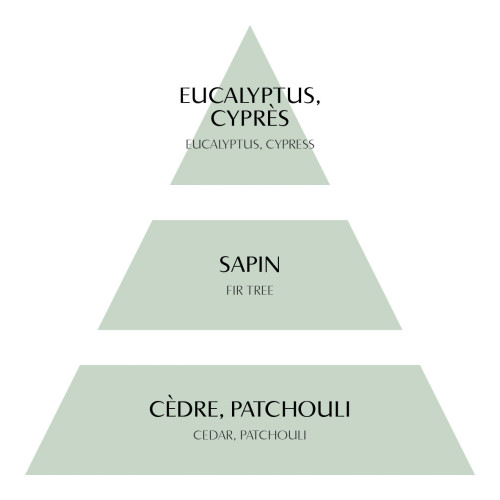 Scented Sachet Fête Nacrée - Sapin Givré