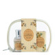 Necessaire de Beleza com água de colónia 30 ml e sabonete Cachemira Requintada - Flor de Tangerina