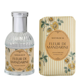 Trousse Beauté eau de toilette 30 ml et savon Cachemire Exquis - Fleur de Mandarine