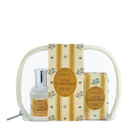 Beauty Case eau de toilette 30 ml e sapone Cachemire Exquis - Fleur d'Oranger