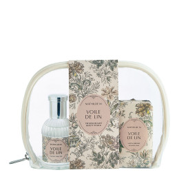 Trousse Beauté eau de toilette 30 ml et savon Cachemire Exquis - Voile de Lin