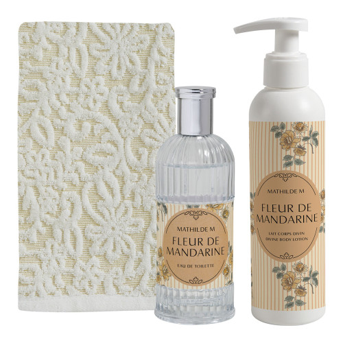 Vanity Beauté eau de toilette 100 ml et lait corps Divin 250 ml - Fleur de Mandarine
