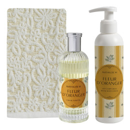 Vanity Beauté eau de toilette 100 ml et lait corps Divin 250 ml - Fleur d'Oranger
