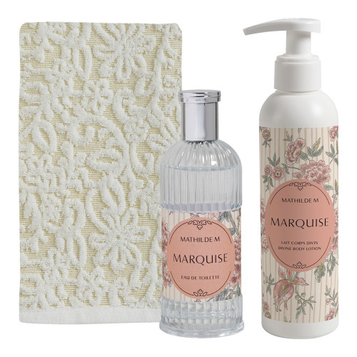 Neceser de Belleza eau de toilette 100 ml y leche corporal Divina 250 ml - Marquise