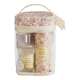 Neceser de Belleza eau de toilette 100 ml y leche corporal Divina 250 ml - Soleil Pastel