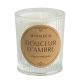 Scented candle Les Intemporelles 145 g - Douceur d'Ambre