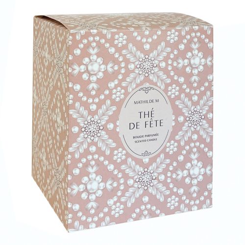 Bougie parfumée Boule de Noël Fête Nacrée 210 g - Thé de Fête Bougie parfumée Boule de Noël Fête Nacrée 210 g - Thé de Fête