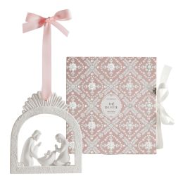 Crèche de Noël parfumée Fête Nacrée - Thé de Fête