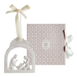 Crèche de Noël parfumée Fête Nacrée - Musc Irisé