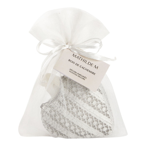 Heart Box and Scented Decoration - Bois de Cachemire