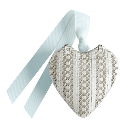 Heart Box and Scented Decoration - Poudre de Riz