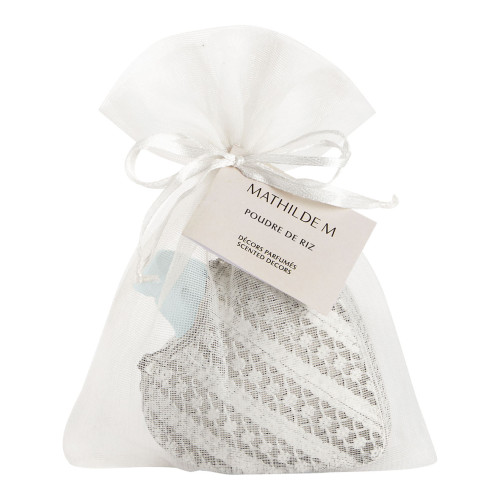 Heart Box and Scented Decoration - Poudre de Riz