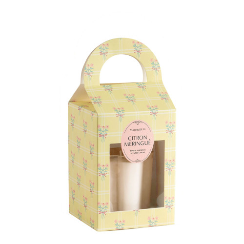 Bougie parfumée Gourmandises d'Été 145 g - Citron Meringué
