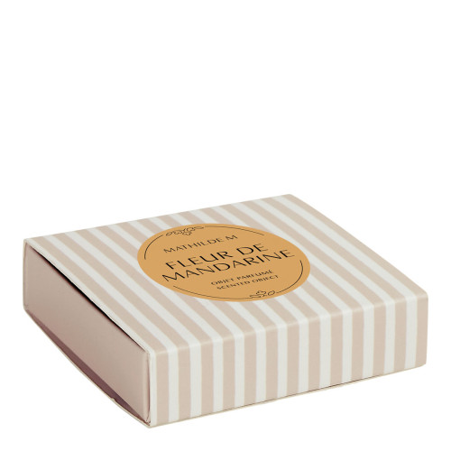 Coffret de 4 décors fondants en cera perfumada - Fleur de Mandarine