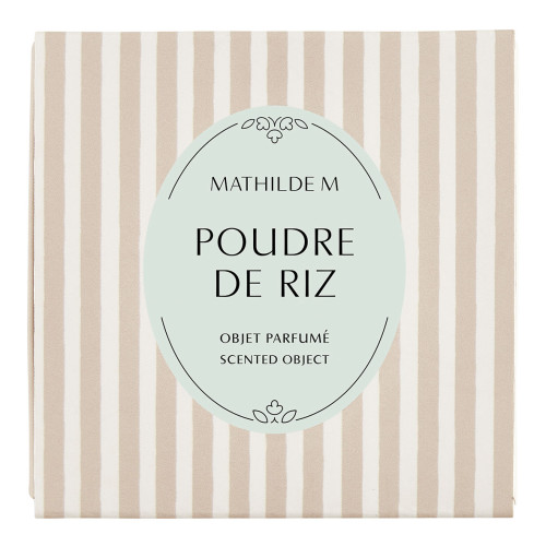 Coffret de 4 décors fondants en cire parfumée - Poudre de Riz