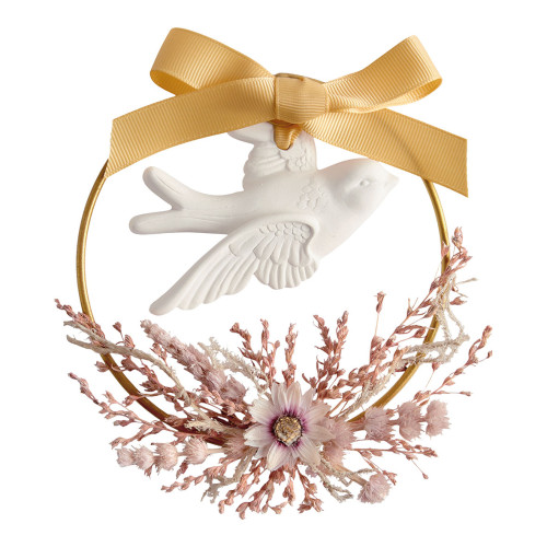 Floral Wreath Scented Dove - Douceur d'Ambre