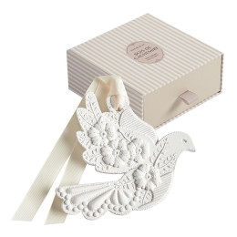 Decoración perfumada Paloma en Flores - Bois de Cachemire