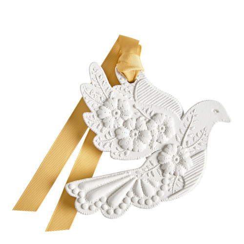 Décor parfumé Colombe en Fleurs - Douceur d'Ambre