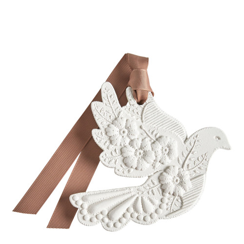 Decoro profumato Colomba in Fiori - Rose Élixir