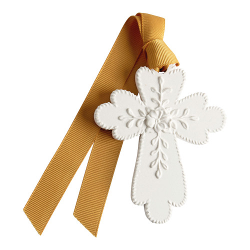 Scented Decoration Cross - Large Size - Fleur d'Oranger