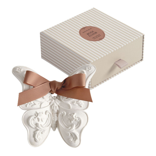 Décor parfumé Grand Papillon - Rose Élixir