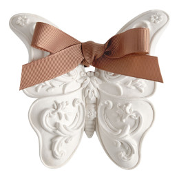 Décor parfumé Grand Papillon - Rose Élixir