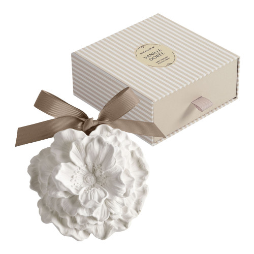 Décor parfumé Grande Fleur - Vanille Dorée
