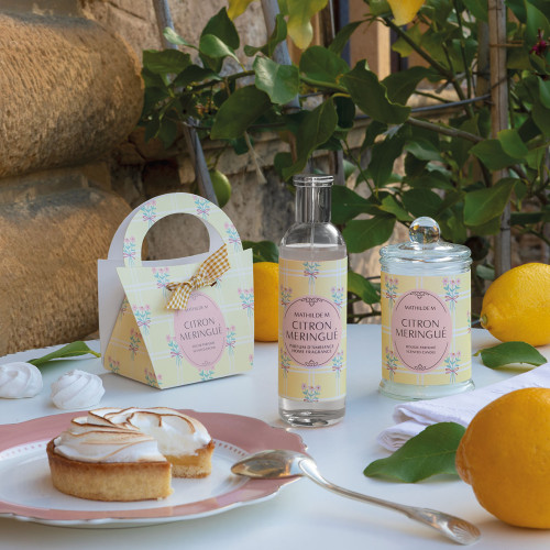Perfume de ambiente Gourmandises d'Été 90 ml - Citron Meringué