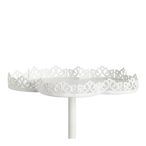 Plato con pie en metal - 32 x 67 cm