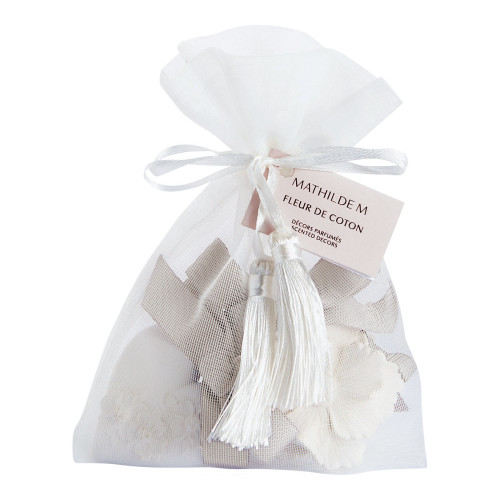 Bolsita de 3 decoraciones perfumadas - Fleur de Coton