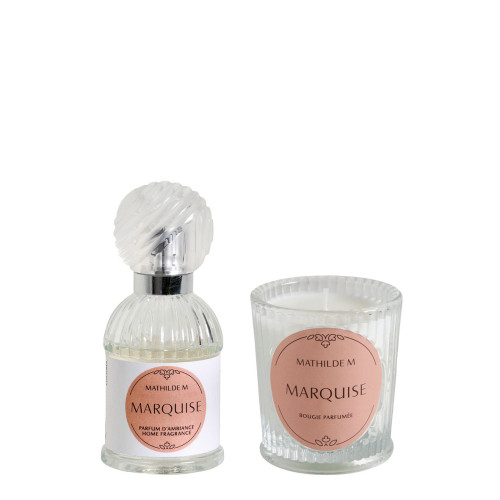 Trésor de Fleurs Home Fragrance and Scented Candle Set - Marquise