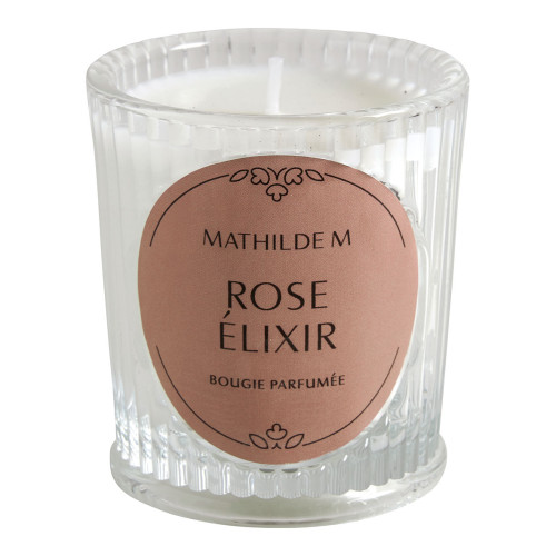 Coffret parfum d'ambiance et bougie parfumée Trésor de Fleurs - Rose Élixir