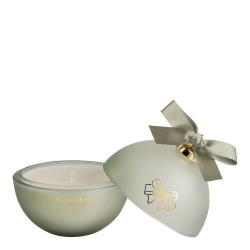 Rubans de Fête Christmas Bauble Scented Candle 210 g - Sapin Doré
