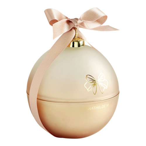 Rubans de Fête scented Christmas ornament candle 210 g - Orange Cannelle