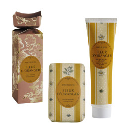 Trésor de Fleurs hand balm and soap gift set - Fleur d'Oranger