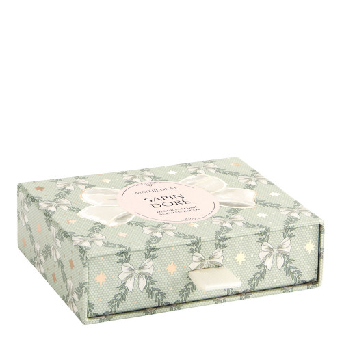 Décor parfumé et concentré de parfum Rubans de Fête - Sapin Doré