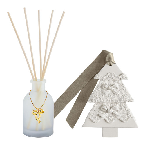 Coffret diffuseur de parfum Rubans de Fête - Musc Irisé