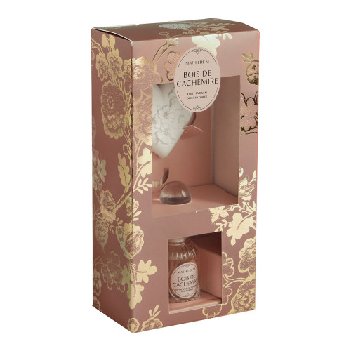 Cofanetto con diffusore di profumo e decorazione profumata Trésor de Fleurs - Bois de Cachemire