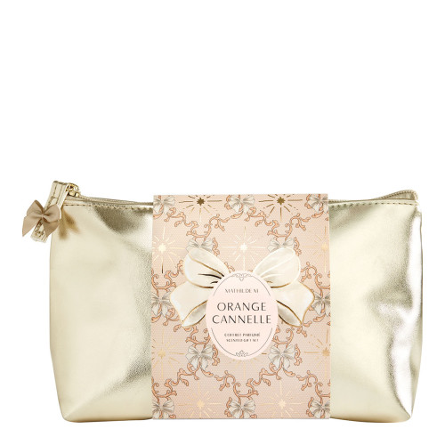 Estuche con perfume de ambiente, pulsera y adorno perfumado Rubans de Fête - Orange Cannelle