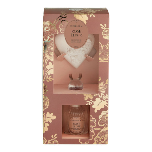 Trésor de Fleurs Fragrance Diffuser and Scented Decoration Gift Set - Rose Élixir