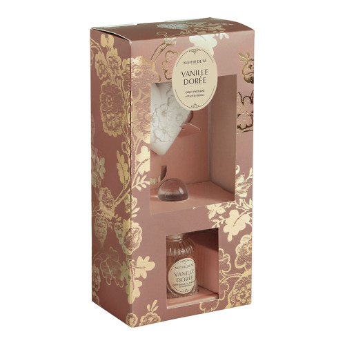 Estuche con difusor de perfume y adorno perfumado Trésor de Fleurs - Vanille Dorée