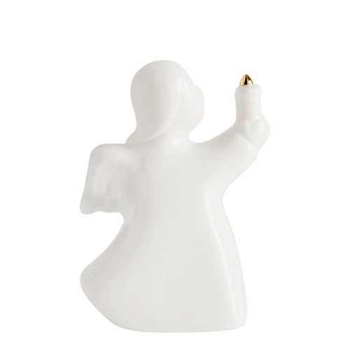 Decorative ceramic angel with LED - Small