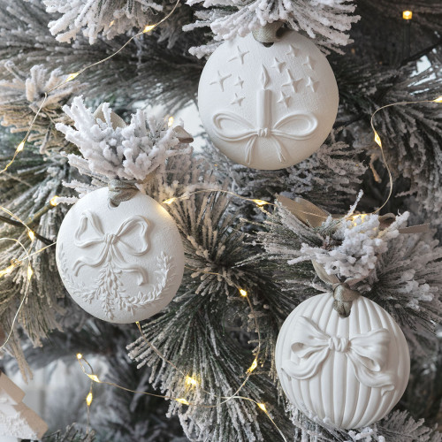 Estuche de bolas de Navidad perfumadas Rubans de Fête - Musc Irisé