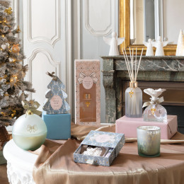 Coffret Surprises parfumées Sapin Rubans de Fête - Musc Irisé