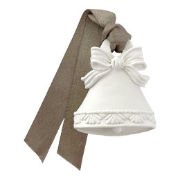 Décor parfumé Cloche Rubans de Fête - Musc Irisé