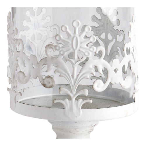 Charm Metal Pedestal Candle Holder - Small