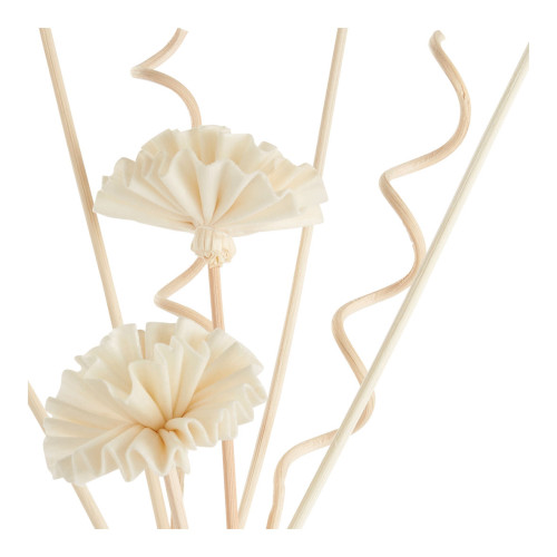 Sachet de 2 tiges Fleurs et 6 tiges de rotin pour diffuseurs de parfum Jardin de Fantaisies